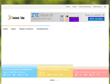 Tablet Screenshot of esoterictube.com